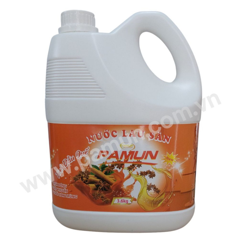 NƯỚC LAU SÀN PAMUN 3600ML HƯƠNG QUẾ